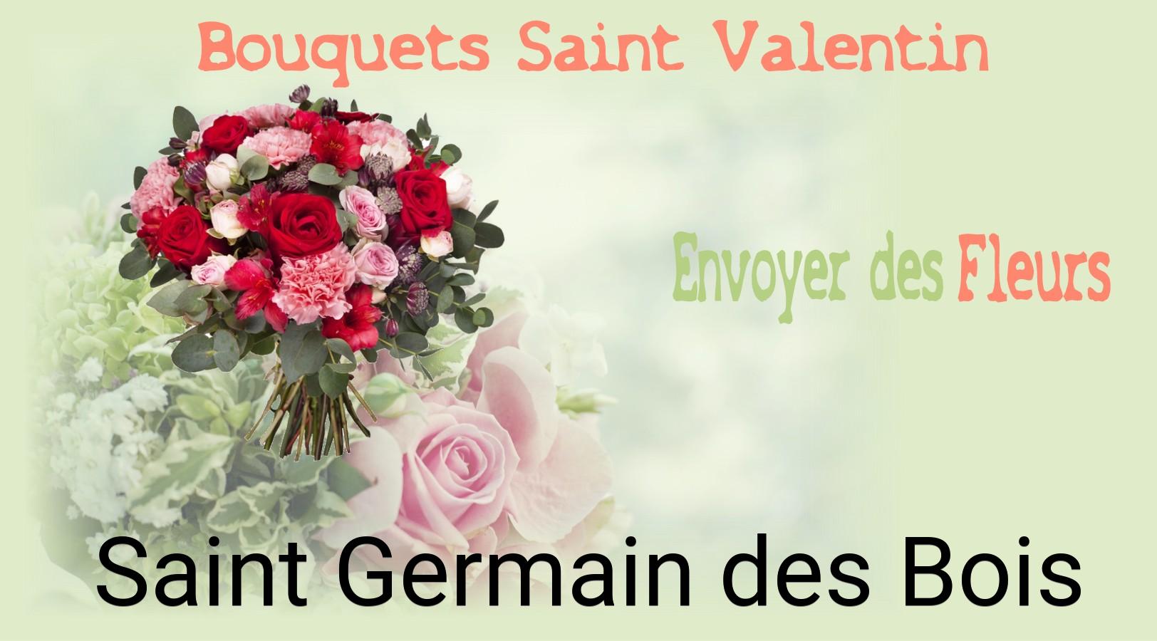Roses de Saint-Valentin livrées à Saint-Germain-des-Bois